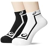 [アシックス] 陸上ウエア 2足組ソックス 3093A026 [男女兼用] ブリリアントホワイト 日本 M (日本サイズM相当)