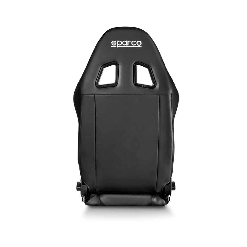 Sparco Siège Baquet R500 Torino - Skaï Noir - Réglable