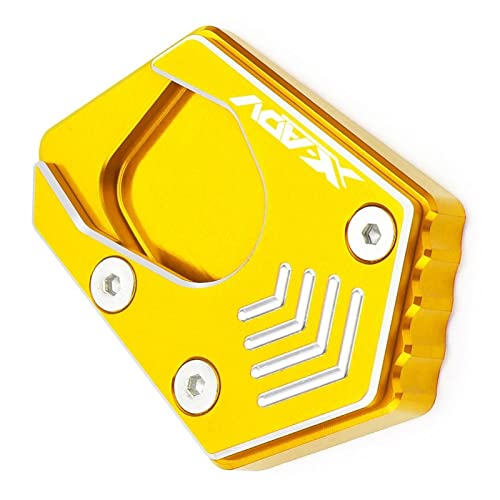 Support béquille moto X-ADV 750 extension latérale aluminium CNC haut de gamme