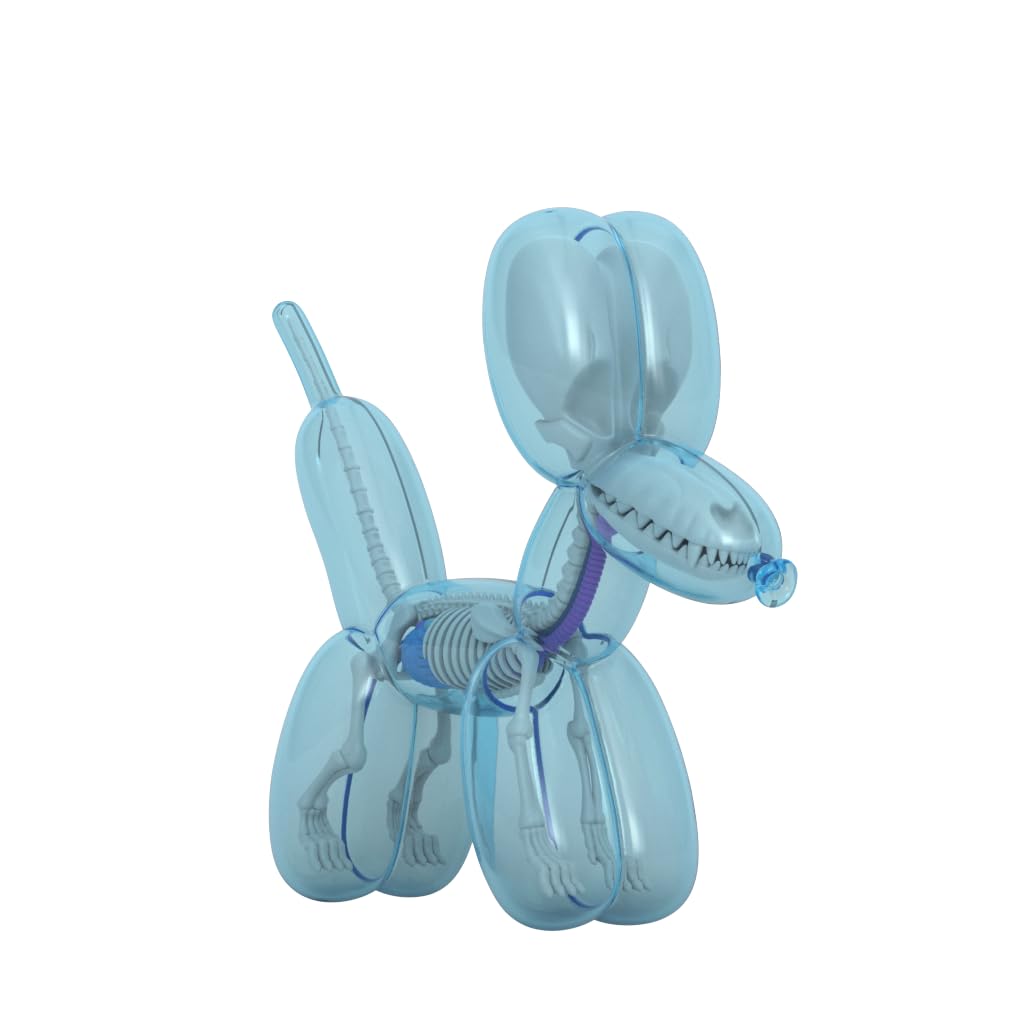 Mighty Jaxx Funny Anatomy: Balloon Dog (Sky Blue Edition) | by