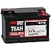 Produktbild LANGZEIT Autobatterie EFB Batterie Start-Stop Starterbatterie (75Ah 12V)