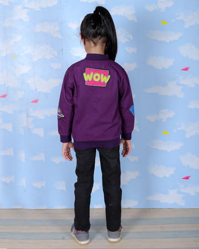 Image of The Mom Store Winter Jackets for Kids | Cute Sweatshirt and Cool Hoodies for Baby Boy and Baby Girls | with Zippers | Hoodie Cap