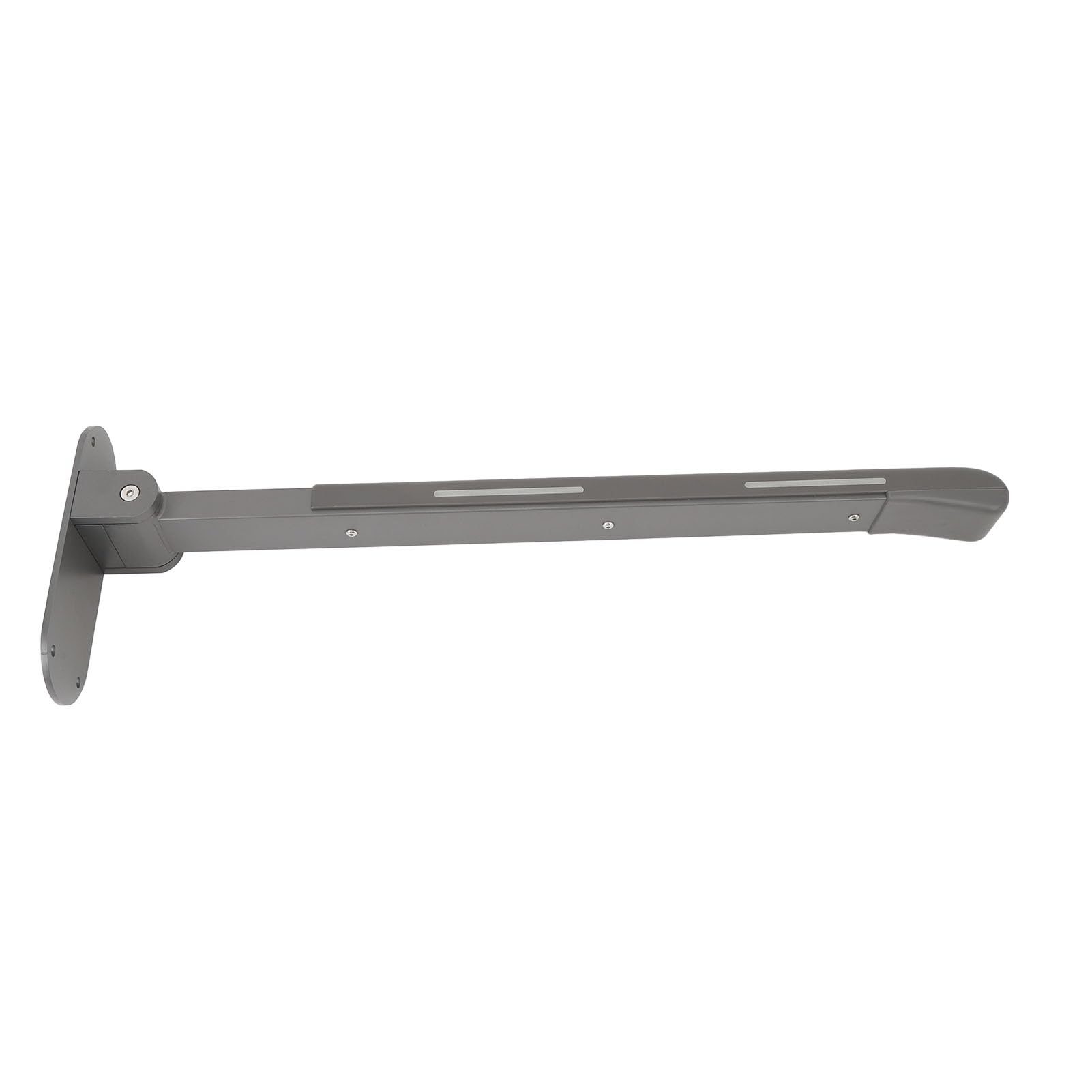 AMONIDA Barra de Apoyo Abatible para Seguridad en el Baño, Diseño Antideslizante Plegable, Admite Carga de 200 Kg para Personas Mayores y Discapacitadas, Acero Inoxidable 70 Cm