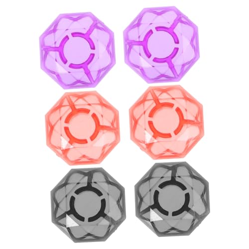 FUNOMOCYA Footswitch Toppers Guitar Pedal Cap Kit Solid Knob Caps for Guitar Effect Accessories Replacement Parts