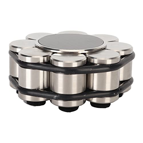 Stabilizzatore di Peso da Record HiFi, Disco per Giradischi in Vinile Accessorio Bilanciato Smorzamento delle Vibrazioni, Stabilizzatore LP Durevole Ed Elegante con Cuscinetto