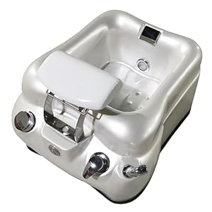 Washing Salon Foot Bath, Acrylic Massage Footbath, Used in Beauty Salons and Nail Salons, Stress Relief for Fatigue and Tired Feet with Pedicure Foot Rest, Pedicure Foot Soak