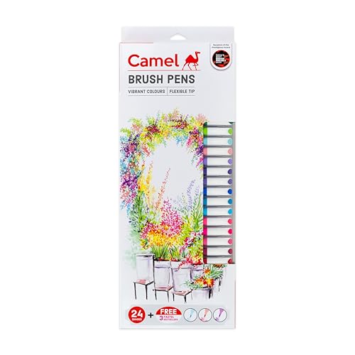 Camel Brush Pens 27 Shades - Image 2