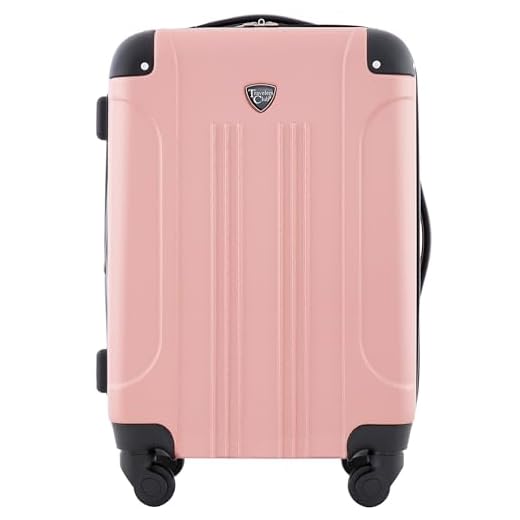 Travelers Club Chicago Expandable Spinner Luggage
