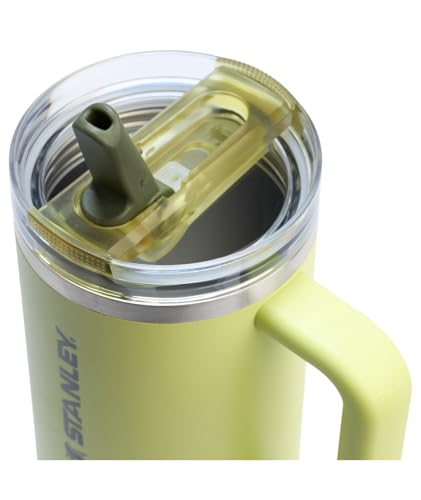 Image of STANLEY Quencher ProTour Flipstraw Tumbler, 40 oz, Prickly Pear | Built-In Straw & Handle | Cupholder Compatible for Travel | Leakproof Insulated Stainless Steel Cup | BPA-Free