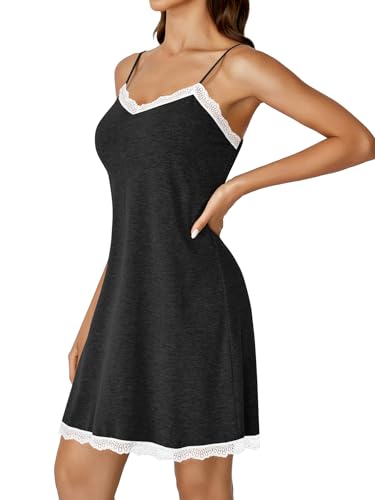 Image of Vrtige Women's Sexy Lace V Neck Nightgown
