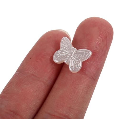 Cuentas de ABS white en pack de 300 unidades para pulseras 8