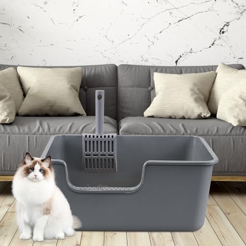 Arenero para gatos Kekow 4 piezas acabado gris miniatura 7