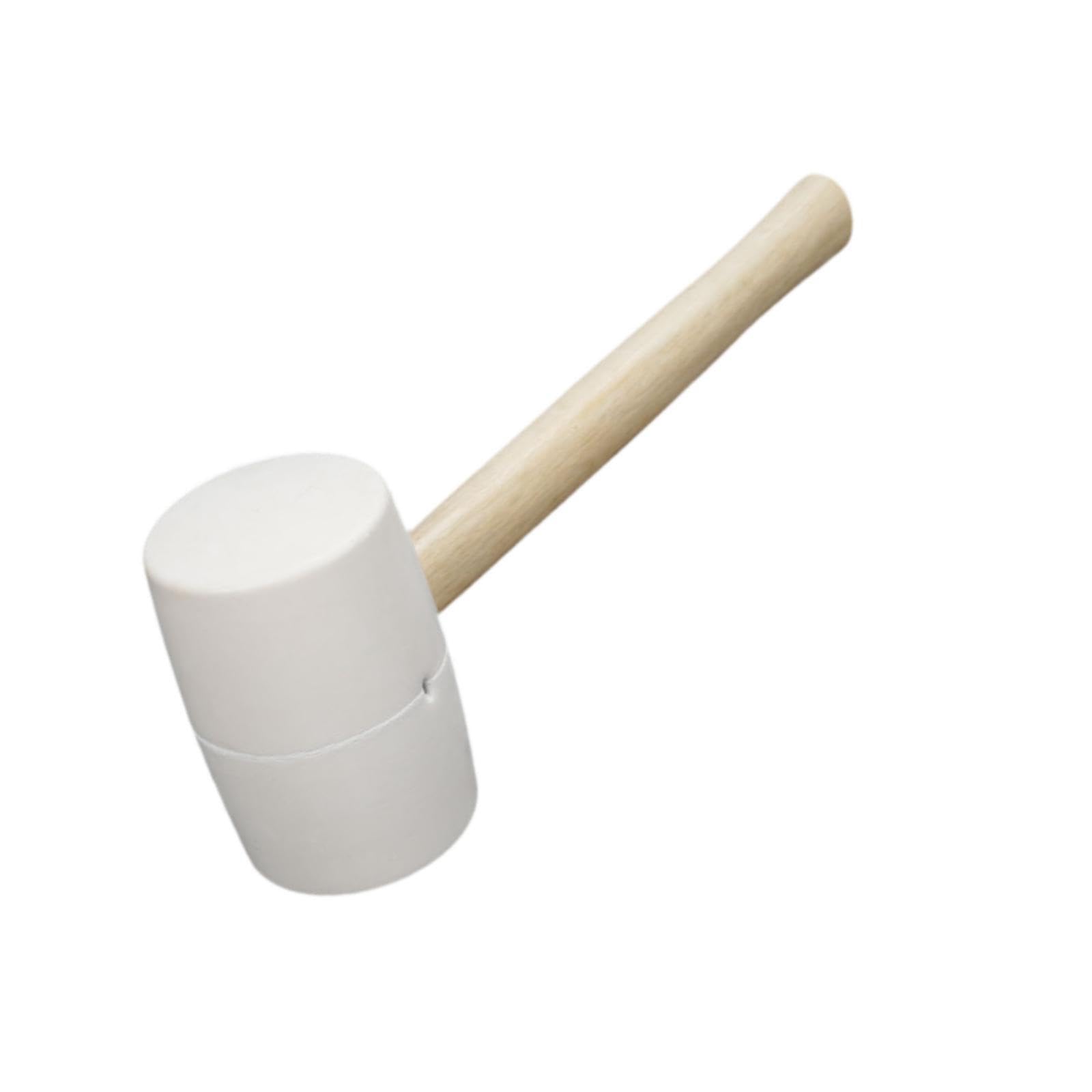 AUYXSSZ Precision Rubber Mallet Hammer Lightweight and Durable Flooring Installation and Crafting Projects Decoration Renovations Rubber Hammer Head, 1050g