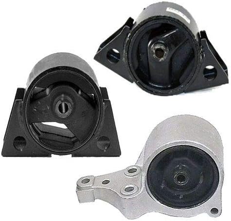 K0100 Fits 1993-1999 NISSAN ALTIMA 2.4L ENGINE MOTOR MOUNT SET for AUTO TRANS 3PCS : A6345, A6342, A6346