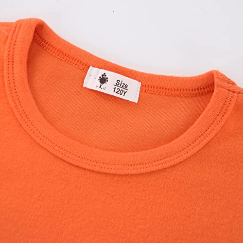 Image of POBIDOBY Toddlers Long Sleeve T-Shirt Soft Cotton Top Tees for Girls and Boys 1-Pack