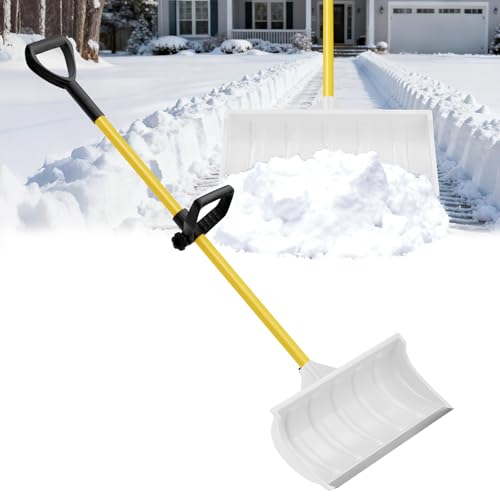 Snow Pusher with Dual D-Handles