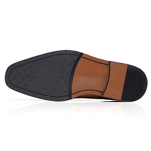 Image of Men's Oxfords Shoes Splendo-1-burgundy