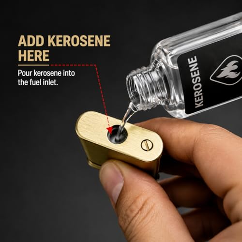 2 Encendedores antiguos reutilizables de queroseno miniatura 6
