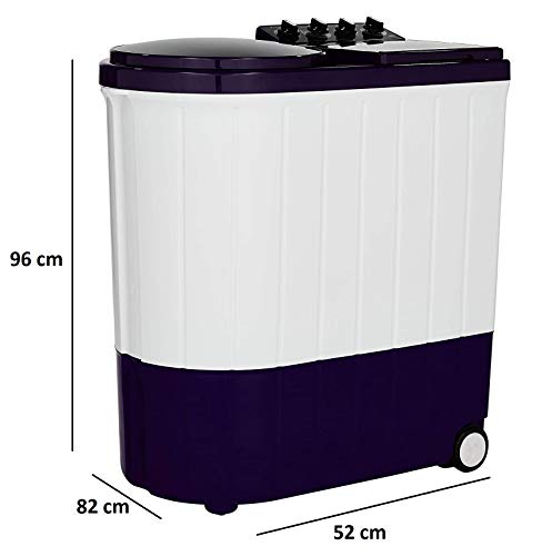 Image of Whirlpool 9 Kg Semi-Automatic Top Loading Washing Machine (ACE XL 9.0, Royal Purple, 3D Scrub Technology)