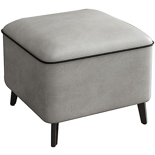 Pouf en métal au design moderne avec revêtement gris élégant - 2