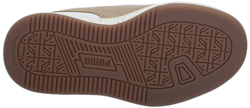 PUMA Caven Sneaker, White-Prairie Tan-Feather Gray, 7 US Unisex Big Kid4