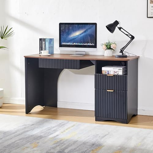 Zethvax 55' Modern Computer Desk with Power Outlets...