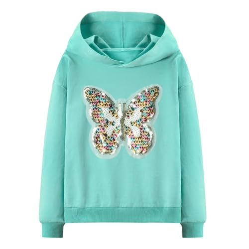 Image of WELAKEN Sweatshirts for Girls Toddler & Kids II Little Girl's Pullover Tops Sweaters & Hoodies