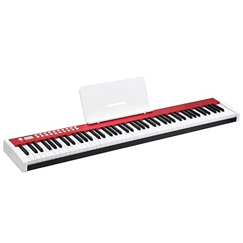 MYRCLMY 88 Clés Portables Organes Électroniques Électriques Piano Vélocités De Clavier Sensibles Au Clavier LED Clés D… - Les Beatles, Paul McCartney, John Lennon, RIngo Starr, George Harrison MYRCLMY 88 Clés Portables Organes Électroniques Électriques Piano Vélocités De Clavier Sensibles Au Clavier LED Clés D…