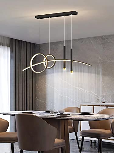 Lampe à suspension à intensité variable avec télécommande pour salon