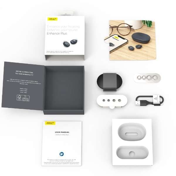 Amazon.co.jp: JABRA Enhance（ジャブラエンハンス） 耳あな型補聴器