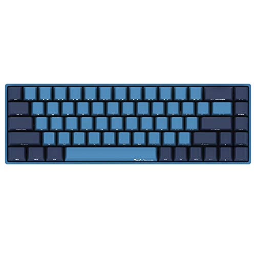 YUNZII AKKO 3068 Ocean Star Wired Mechanical Gaming Keyboard Cherry MX Switch PBT Keycap (68 Keys Cherry MX Red)