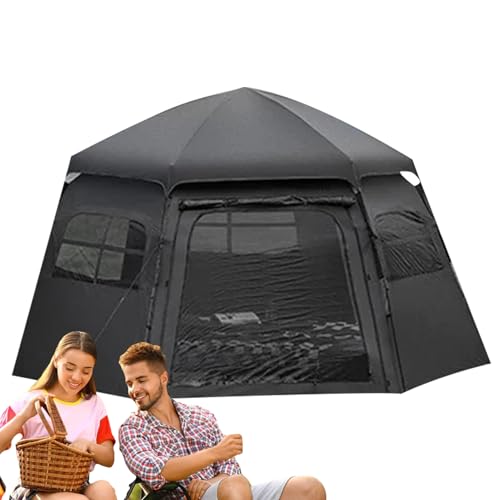 Carpas familiares para camping, refugio de camping resistente a la lluvia, tienda de campaña para exteriores, para mochileros, campistas, playa, patio, excursionistas, viajes, , festivales de