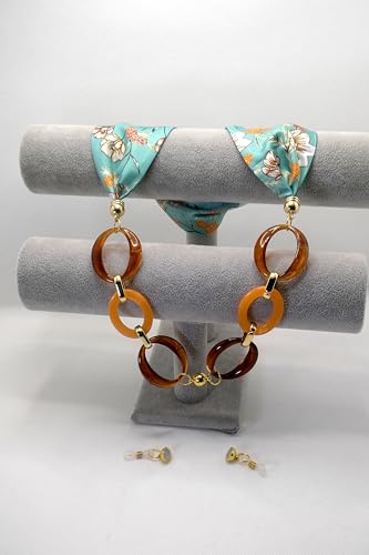 Chaînette pour lunettes transformable collier DO065 bijou - 3