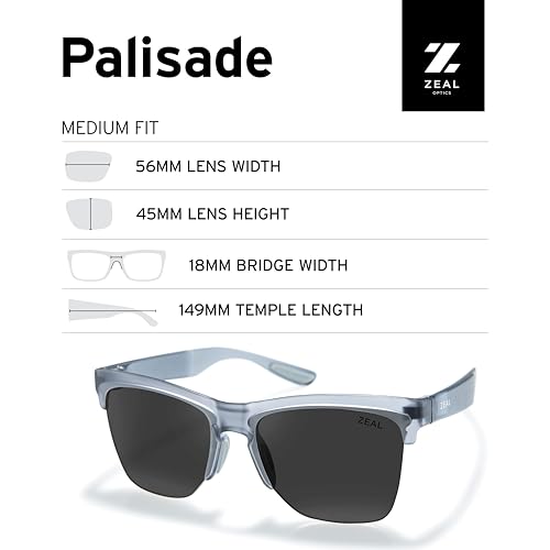 Zeal Optics Palisade | Plant-Based Polarized Sunglasses for Men & Women4