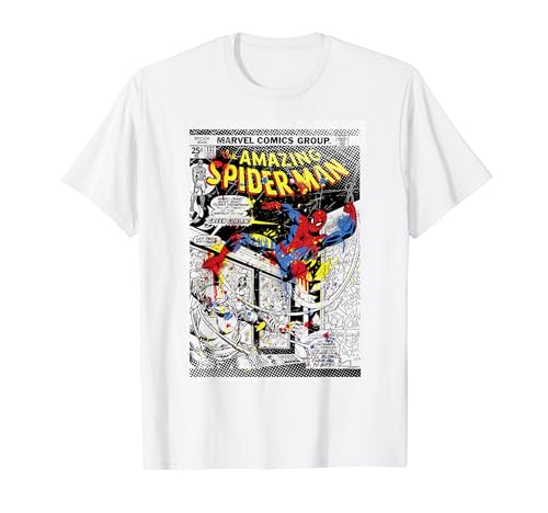Marvel Spider-Man Classic Retro Paint Splat Comic