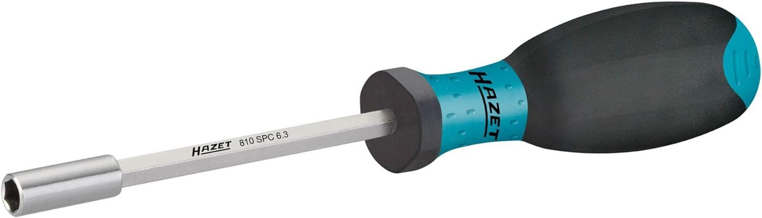 HAZET 810SPC-6.3 Portapuntas magnético que soluciona la holgura en el atornillado manual