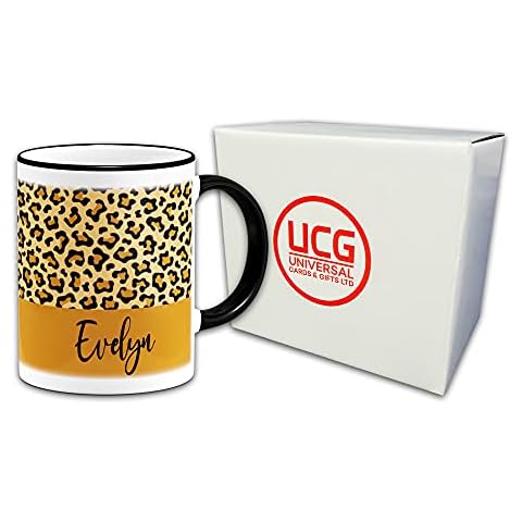 Generic Colourful Leopard Print Coffee Mug Cover