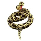 80' Snake Stuffed Animal Plush, Realistic Curling Giant Snake Plush Toys for Kids Zoologist Halloween Costume, Lifelike Boa Constrictor Stuff Snake Soft Plushies Toy Gifts for Kids Birthday