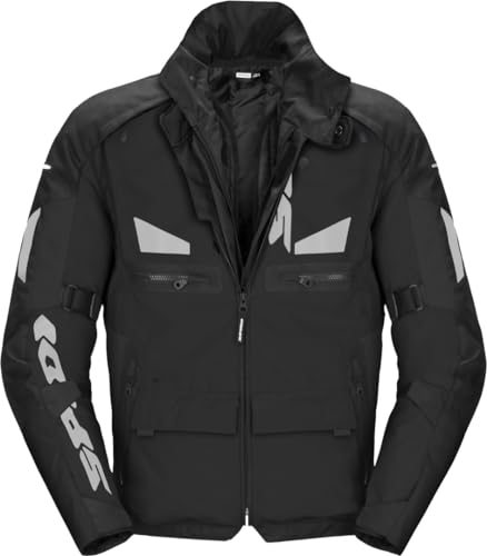 SPIDI Crossmaster Giacca tessile moto, nero, 4XL