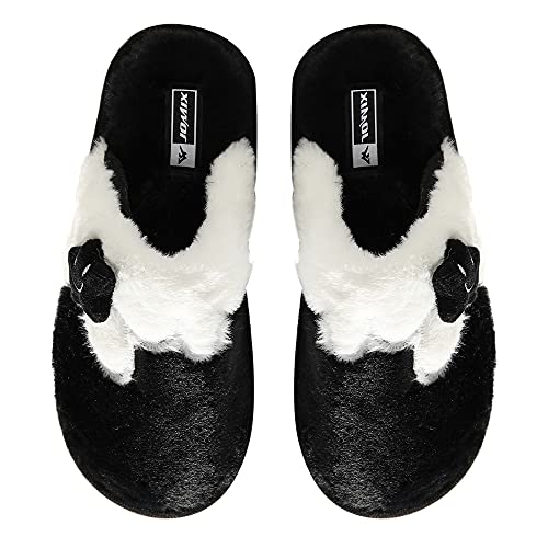 JOMIX Ciabatte Donna Invernali Pelose Punta Chiusa...