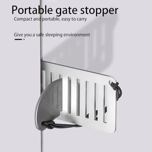 2 PCS Portable Security Lock for Home, Travel & Hotel - No Drill Door Lock Latch - Image 4
