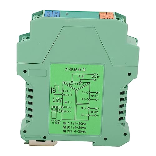 Aislador de señal de corriente contra interferencias en rejilla de control de PLC CC 24V 2