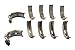 Michigan 77 H-Series Main Bearing GM LS-Series Kit P/N MS2294HX