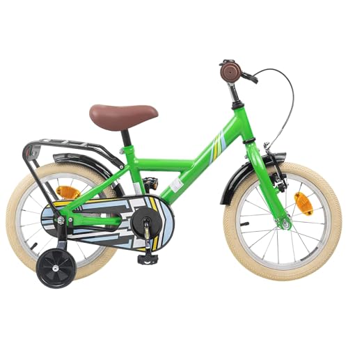 Vélo enfant 3 ans avec frein et garde-boue en acier réglable