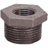 Anvil 8700129359, Malleable Iron Pipe Fitting, Hex Bushing, 1