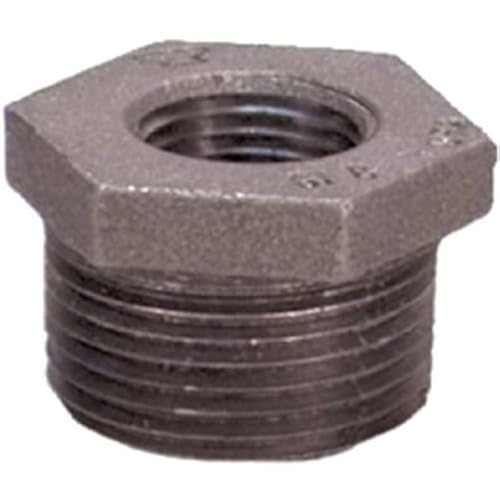 Anvil 8700129359, Malleable Iron Pipe Fitting, Hex Bushing, 1
