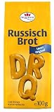 Dr. Quendt Russisch Brot - 100g Knuspriges Buchstabengebäck mit Karamell ...