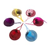 Toyvian 6stücke Teiliges Lustige Hühnerhüte Mit Verstellbarem Kinnband Farbenfrohe Mini-Kappen Für Hühner Papageien Und Kleine Tiere Weiches Material Für Tierkostüme Und Dekoration