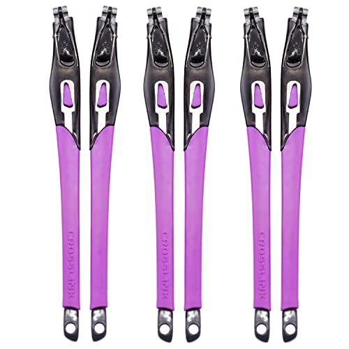 Branches de remplacement Oakleys Crosslink en caoutchouc violet antiglisse