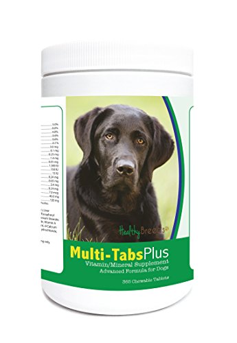 Healthy Breeds Labrador Retriever Multi-Tabs Plus Chewable Tablets 365 Count